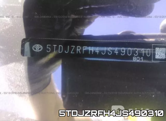 5TDJZRFH4JS490310 фото 10