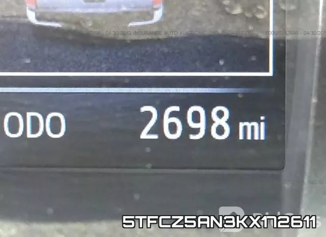 5TFCZ5AN3KX172611 фото 8