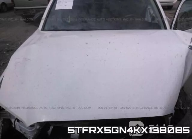 5TFRX5GN4KX138085 фото 2