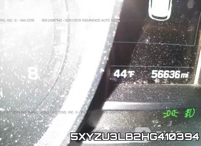 5XYZU3LB2HG410394 фото 8