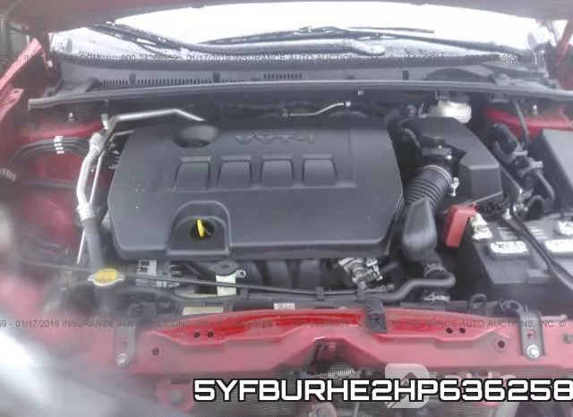 5YFBURHE2HP636258 фото 2