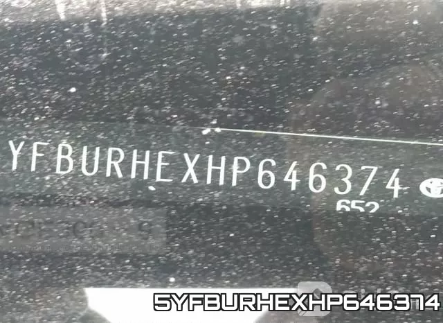 5YFBURHEXHP646374 фото 10