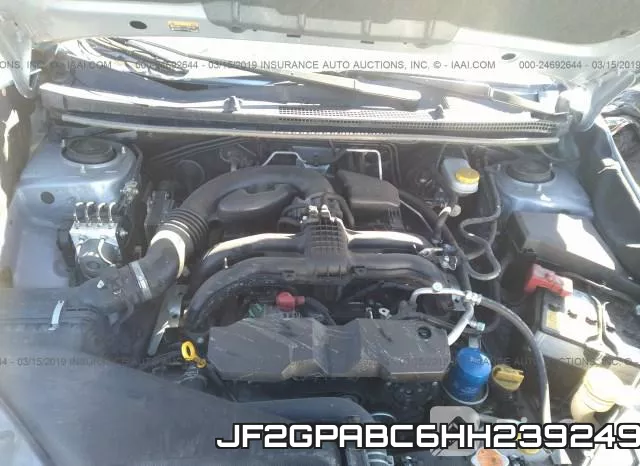 JF2GPABC6HH239249 фото 2