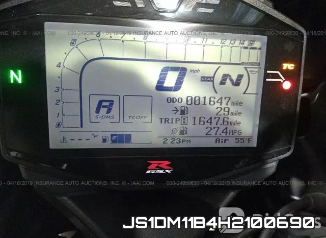 JS1DM11B4H2100690 фото 8