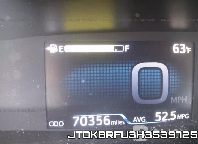 JTDKBRFU3H3539725 фото 8