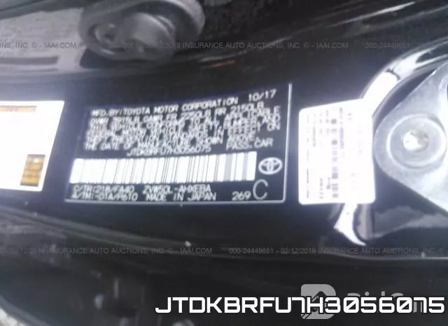 JTDKBRFU7H3056075 фото 10