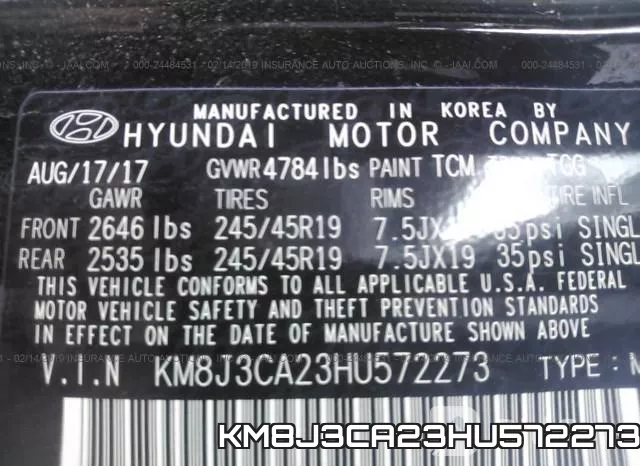 KM8J3CA23HU572273 фото 10