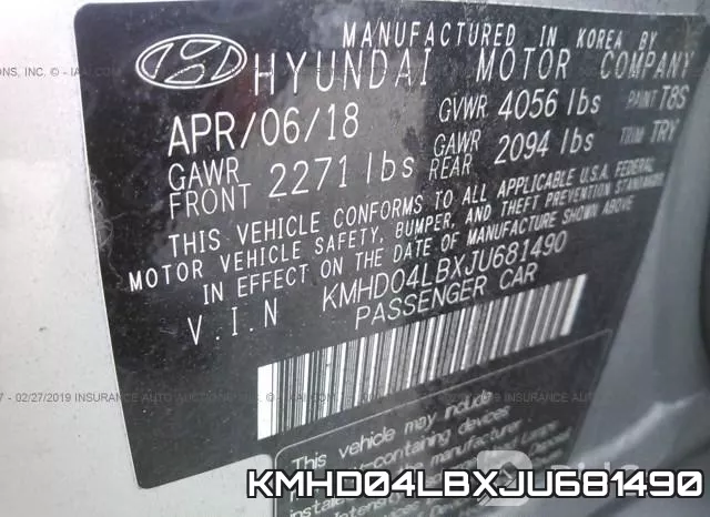KMHD04LBXJU681490 фото 10
