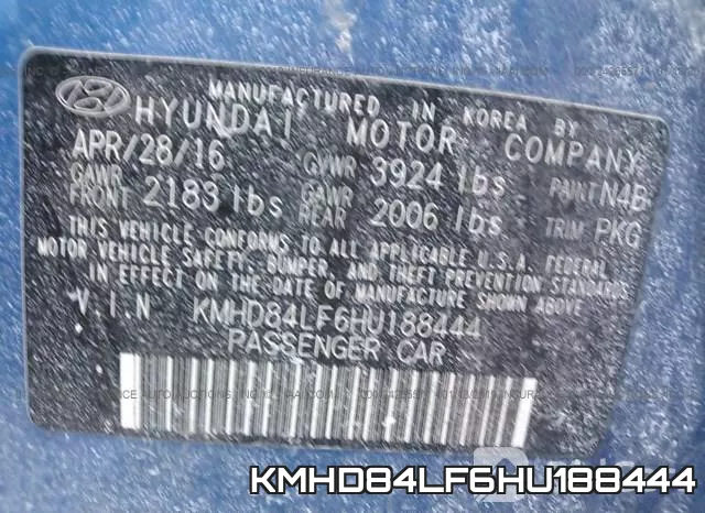 KMHD84LF6HU188444 фото 10