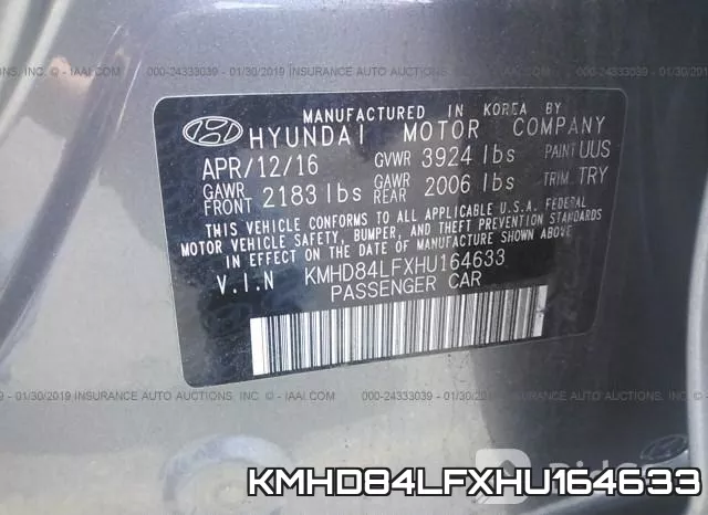 KMHD84LFXHU164633 фото 10