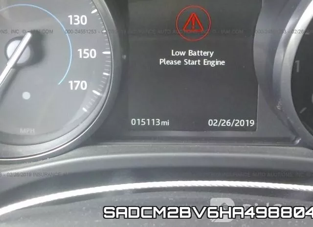 SADCM2BV6HA498804 фото 8