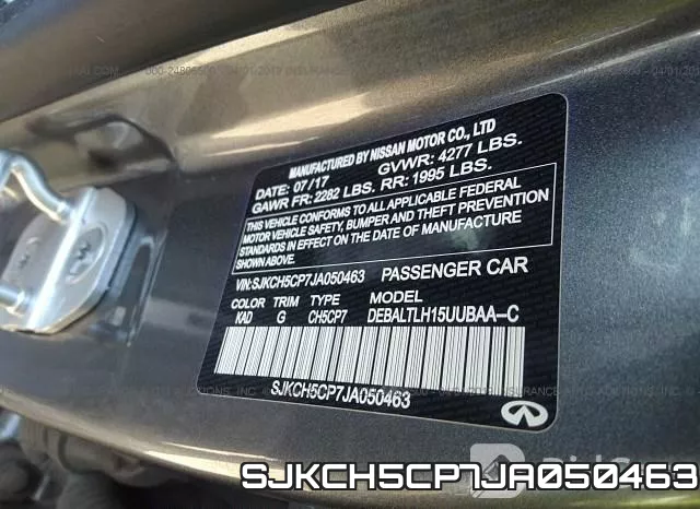 SJKCH5CP7JA050463 фото 10