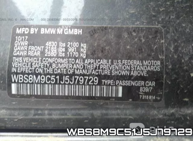 WBS8M9C51J5J79729 фото 10