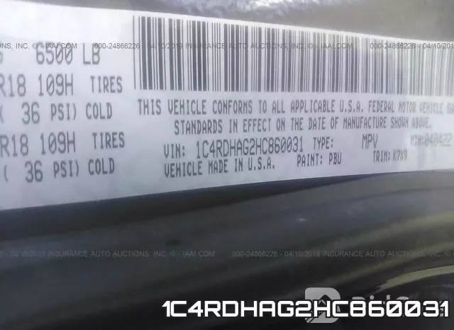 1C4RDHAG2HC860031 фото 10