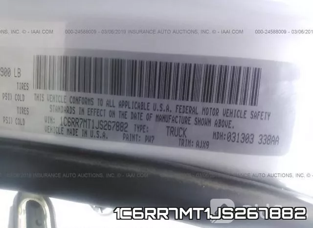 1C6RR7MT1JS267882 фото 10