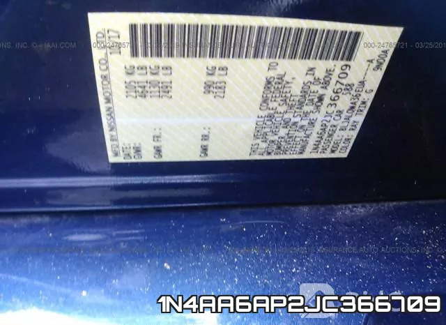 1N4AA6AP2JC366709 фото 10