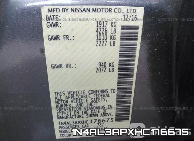 1N4AL3APXHC176675 фото 10