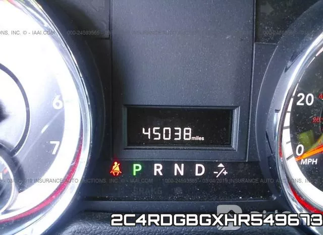 2C4RDGBGXHR549673 фото 8