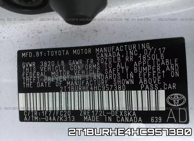 2T1BURHE4HC957380 фото 10