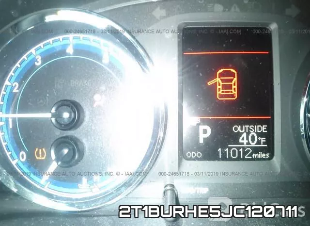 2T1BURHE5JC120711 фото 8