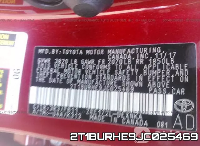 2T1BURHE9JC025469 фото 10