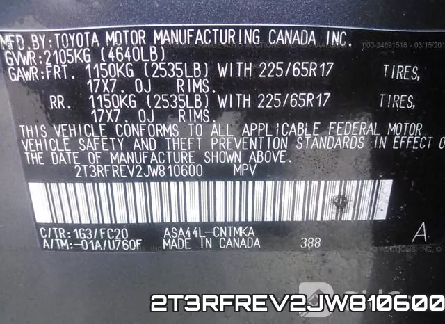 2T3RFREV2JW810600 фото 10