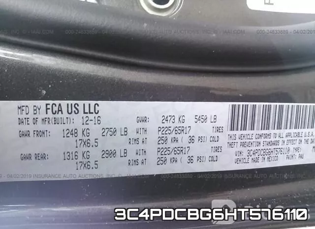 3C4PDCBG6HT576110 фото 9