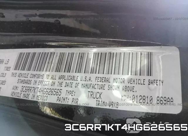 3C6RR7KT4HG626565 фото 9