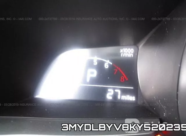 3MYDLBYV8KY520235 фото 8
