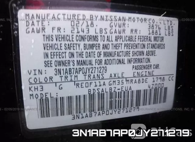 3N1AB7AP0JY271279 фото 10