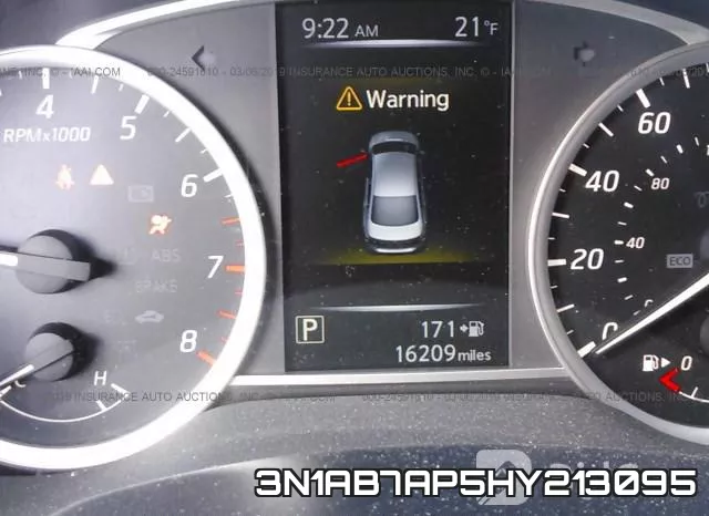 3N1AB7AP5HY213095 фото 8