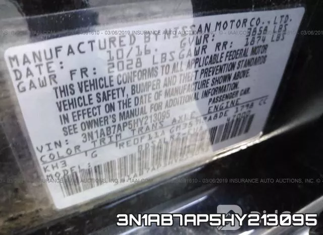3N1AB7AP5HY213095 фото 10