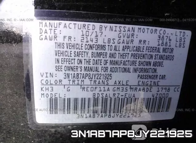 3N1AB7AP8JY221925 фото 10