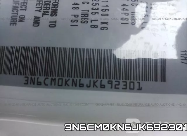 3N6CM0KN6JK692301 фото 10