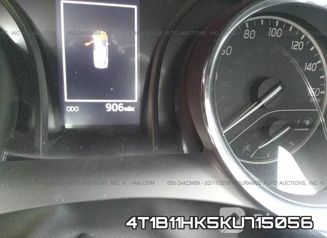 4T1B11HK5KU715056 фото 8
