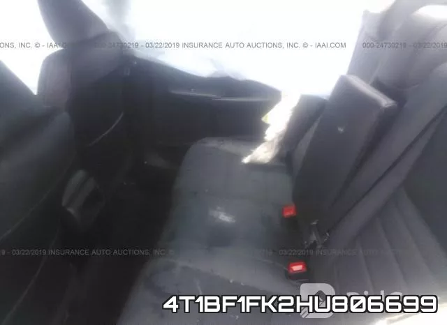 4T1BF1FK2HU806699 фото 9
