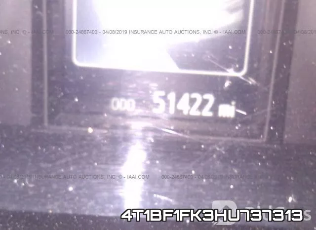 4T1BF1FK3HU737313 фото 8