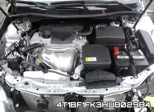 4T1BF1FK3HU802984 фото 2