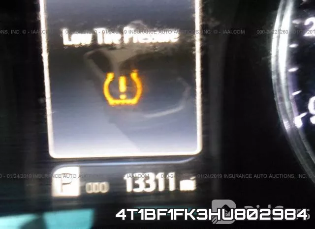 4T1BF1FK3HU802984 фото 8