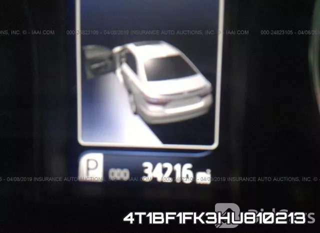 4T1BF1FK3HU810213 фото 8