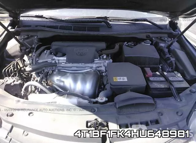 4T1BF1FK4HU648981 фото 2