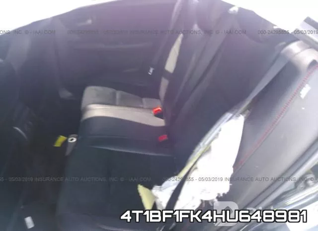 4T1BF1FK4HU648981 фото 9