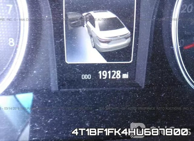 4T1BF1FK4HU687800 фото 8