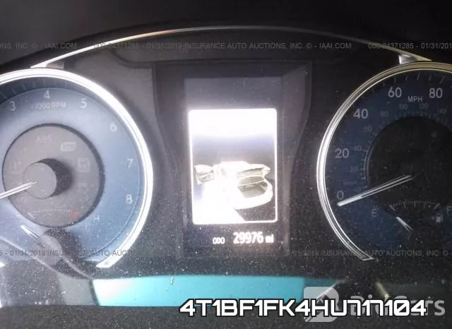 4T1BF1FK4HU717104 фото 8