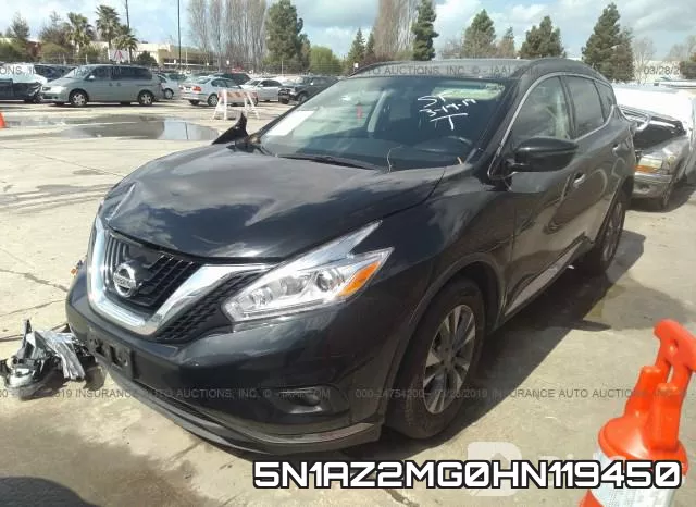 5N1AZ2MG0HN119450 фото 3