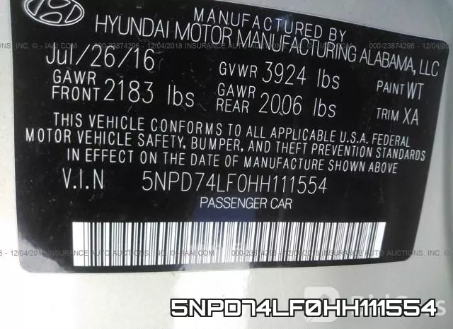 5NPD74LF0HH111554 фото 10