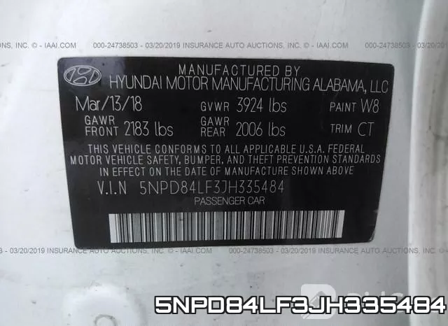 5NPD84LF3JH335484 фото 10