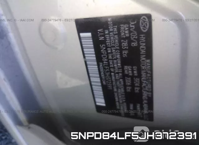 5NPD84LF5JH372391 фото 10