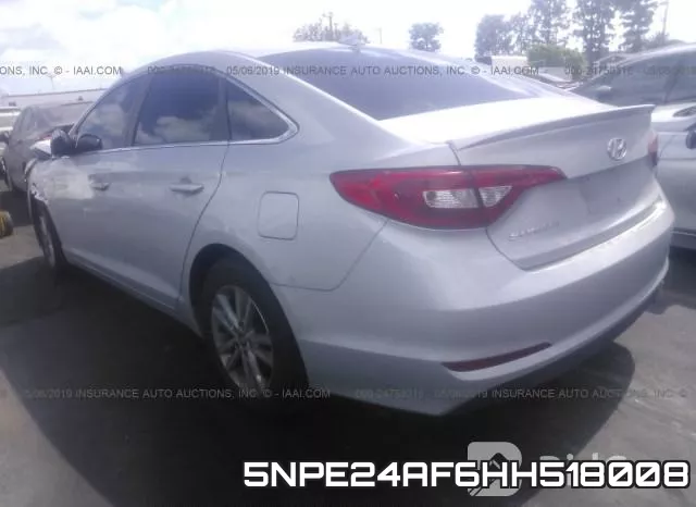 5NPE24AF6HH518008 фото 4