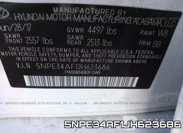 5NPE34AF1JH623686 фото 9